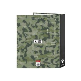 Carpeta de anillas Kelme Travel Negro Verde A4 27 x 33 x 6 cm