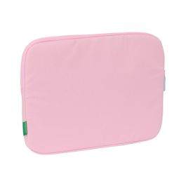 Funda para Portátil Benetton Pink Rosa 15,6'' 39,5 x 27,5 x 3,5 cm