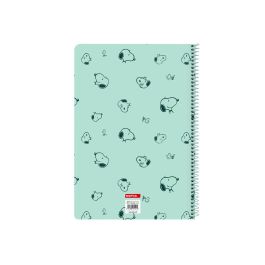 Libreta Snoopy Groovy Verde A4 80 Hojas