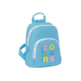 Mochila Benetton Spring Mini Celeste 25 x 30 x 13 cm Precio: 18.0168998185. SKU: B15PJNB5VK