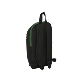 Mochila Munich Caviar Mini Negro 22 x 39 x 10 cm