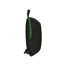 Mochila Munich Caviar Mini Negro 22 x 39 x 10 cm