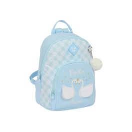 Mochila Glow Lab Cisnes Mini Azul claro 25 x 30 x 13 cm Precio: 14.2659005082. SKU: B1H4G3MBZP