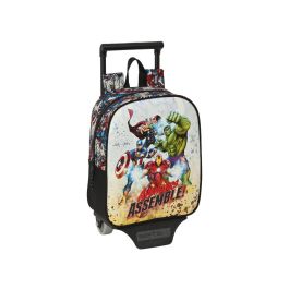 Mochila Escolar con Ruedas The Avengers Forever Multicolor 22 x 27 x 10 cm