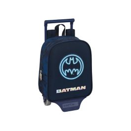 Mochila Escolar con Ruedas Batman Legendary Azul marino 22 x 27 x 10 cm Precio: 18.79000046. SKU: B15PLR6REA