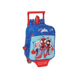 Mochila Escolar con Ruedas Spidey Azul 22 x 27 x 10 cm Precio: 14.95000012. SKU: B1FJW4ZQ33