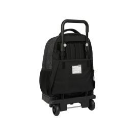 Mochila Escolar con Ruedas Nerf Get ready Negro 33 X 45 X 22 cm