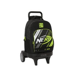 Mochila Escolar con Ruedas Nerf Get ready Negro 33 X 45 X 22 cm Precio: 33.59000051. SKU: B1DTKV7WKE