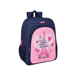 Mochila Escolar Safta Paris Rosa Azul marino 33 x 42 x 14 cm Precio: 15.2339004719. SKU: B1GYT22CCZ