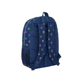 Mochila Escolar Benetton Cool Azul marino 30 x 46 x 14 cm