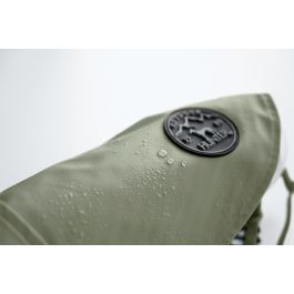 Hunter Abrigo para perro Milford 35 cm Verde Impermeable, Resistente al Viento, con Abertura para Arnés y Ajuste de Cuello/Vientre