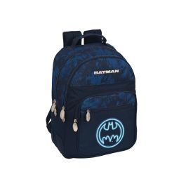 Mochila Escolar Batman Legendary Azul marino 32 x 42 x 15 cm