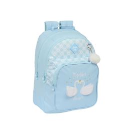 Mochila Escolar Glow Lab Cisnes Azul 32 x 42 x 15 cm Precio: 23.68999952. SKU: B12PPP4H4P