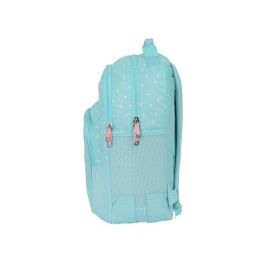 Mochila Safta Doble Con Cantoneras Adaptable A Carro Reciclado Moos Butterflies 150x320X420 mm