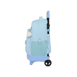 Mochila Escolar con Ruedas Glow Lab Cisnes Azul 33 X 45 X 22 cm