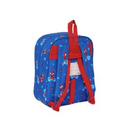 Mochila guarderia adapt.carro spidey 22x27x10cm