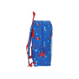 Mochila guarderia adapt.carro spidey 22x27x10cm