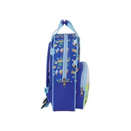 Mochila Escolar Bluey Azul marino 20 x 28 x 8 cm