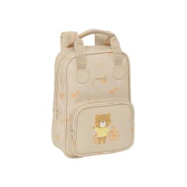 Mochila Infantil Safta Osito Beige 20 x 28 x 8 cm Precio: 17.544999891099998. SKU: B1HN78NCCP