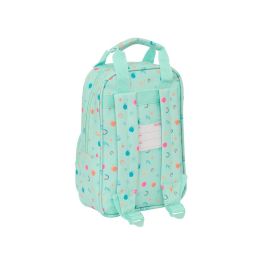 Mochila Infantil Safta Caracol Turquesa 20 x 28 x 8 cm