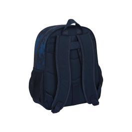 Mochila Escolar Batman Legendary Azul marino 32 X 38 X 12 cm