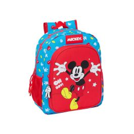 Mochila Escolar Mickey Mouse Clubhouse Fantastic Azul Rojo 32 X 38 X 12 cm Precio: 17.5000001. SKU: B16R76K454