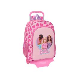 Mochila Escolar con Ruedas Barbie Love Rosa 33 x 42 x 14 cm Precio: 32.49999984. SKU: B1AKDJK3GC