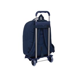 Mochila Escolar con Ruedas BlackFit8 Azul marino 32 x 42 x 15 cm