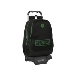 Mochila Escolar con Ruedas Munich Caviar Negro 32 x 44 x 16 cm Precio: 40.7648996975. SKU: B1DX2R5CFV