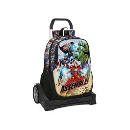 Mochila Escolar con Ruedas The Avengers Forever Multicolor 32 x 44 x 16 cm