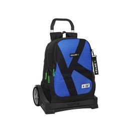 Mochila Escolar con Ruedas Kelme Royal Azul Negro 32 x 44 x 16 cm Precio: 33.4999995. SKU: B1FS5JLLHS