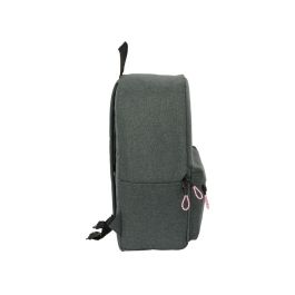 Mochila para Portátil Kappa SIlver Pink Gris 31 x 40 x 16 cm