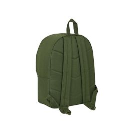 Mochila para Portátil Munich Bright Khaki Verde 31 x 40 x 16 cm