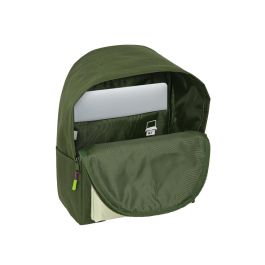 Mochila para Portátil Munich Bright Khaki Verde 31 x 40 x 16 cm