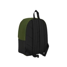 Mochila para Portátil Safta Dark Forest Negro Verde 31 x 40 x 16 cm