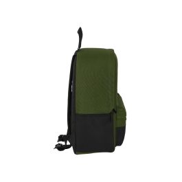 Mochila para Portátil Safta Dark Forest Negro Verde 31 x 40 x 16 cm