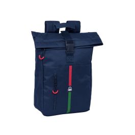 Mochila para Portátil Benetton Italy Azul marino 28 x 42 x 13 cm Precio: 21.6900002. SKU: B1HB2HZDVQ