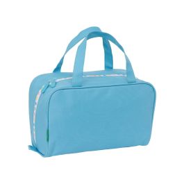 Neceser Escolar Benetton Spring Azul cielo 31 x 14 x 19 cm