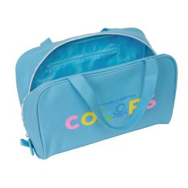 Neceser Escolar Benetton Spring Azul cielo 31 x 14 x 19 cm