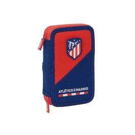 Plumier Doble Atlético Madrid Azul Rojo 12.5 x 19.5 x 4 cm (28 piezas) Precio: 15.98999996. SKU: B1FRMVX5CP