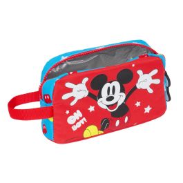 Portameriendas Térmico Mickey Mouse Clubhouse Fantastic Azul Rojo 21.5 x 12 x 6.5 cm