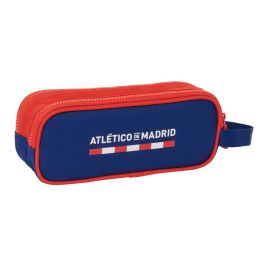 Portatodo Doble Atlético Madrid Azul Rojo 21 x 8 x 6 cm