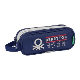 Portatodo Doble Benetton Varsity Gris Azul marino 21 x 8 x 6 cm Precio: 8.49999953. SKU: B1JFGH8MEZ