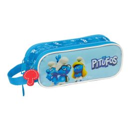 Portatodo Doble Los Pitufos Azul 21 x 8 x 6 cm Precio: 8.49999953. SKU: B18W4XPV9C