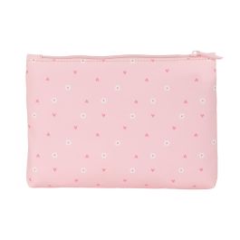 Estuche Escolar Safta Bunny Conejo Rosa 23 x 16 x 3 cm