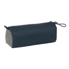 Estuche Escolar Kappa Dark navy Gris Azul marino 21 x 8 x 7 cm