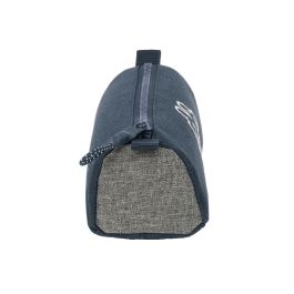 Estuche Escolar Kappa Dark navy Gris Azul marino 21 x 8 x 7 cm