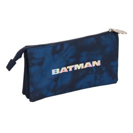 Portatodo Doble Batman Legendary Azul marino 22 x 12 x 3 cm