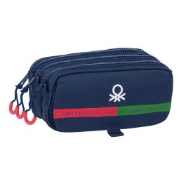 Portatodo Triple Benetton Italy Azul marino 21,5 x 10 x 8 cm Precio: 11.603900242. SKU: B15GEHRVJ7