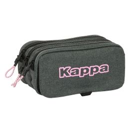 Portatodo Triple Kappa Silver pink Gris 21,5 x 10 x 8 cm